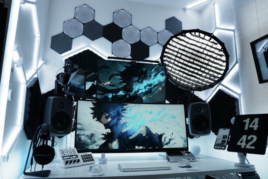 Desk setup by Over50GG